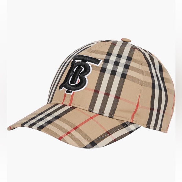 Burberry Vintage Check Baseball Cap - Picture 1 of 7